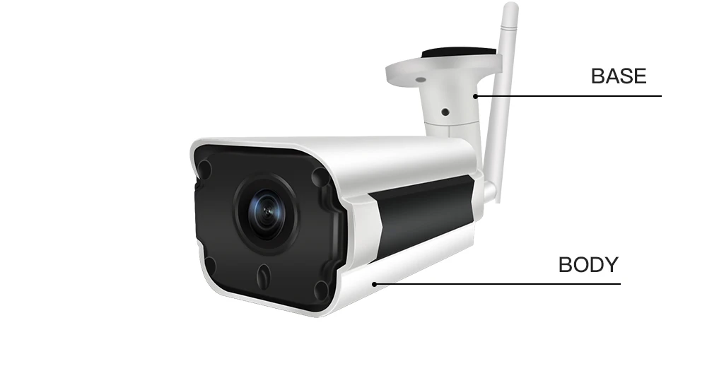 SDETER 1080P 720P IP камера Wifi Беспроводная CCTV пуля наружная Водонепроницаемая камера ночного видения IR Onvif P2P камера безопасности двухстороннее аудио