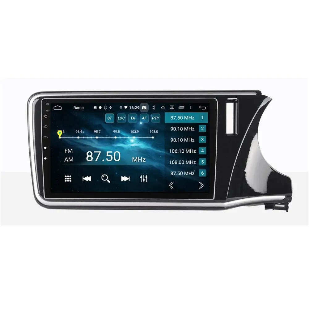 Автомобильный радиоприемник 4 Гб + 64 PX6 10 1 &quotAndroid DVD GPS головное устройство для Honda