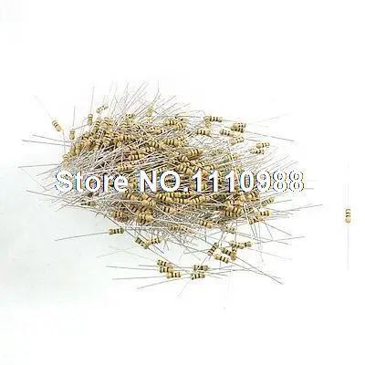 

500 pcs 510 Ohms OHM 250V 1/4W 5% 4-Band Carbon Film Resistors