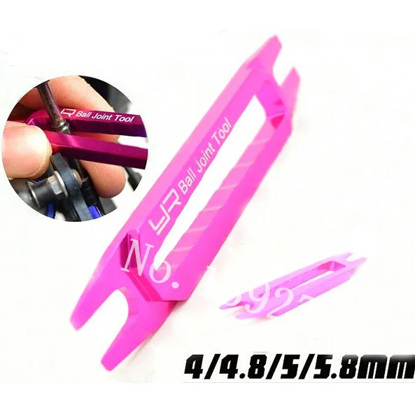 5 шт./лот Радиоуправляемый гоночный алюминиевый сплав шариковый инструмент для