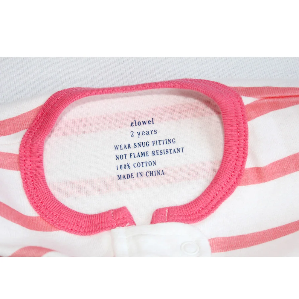 Детская Хлопковая пижама с длинным рукавом и божьей коровкой |