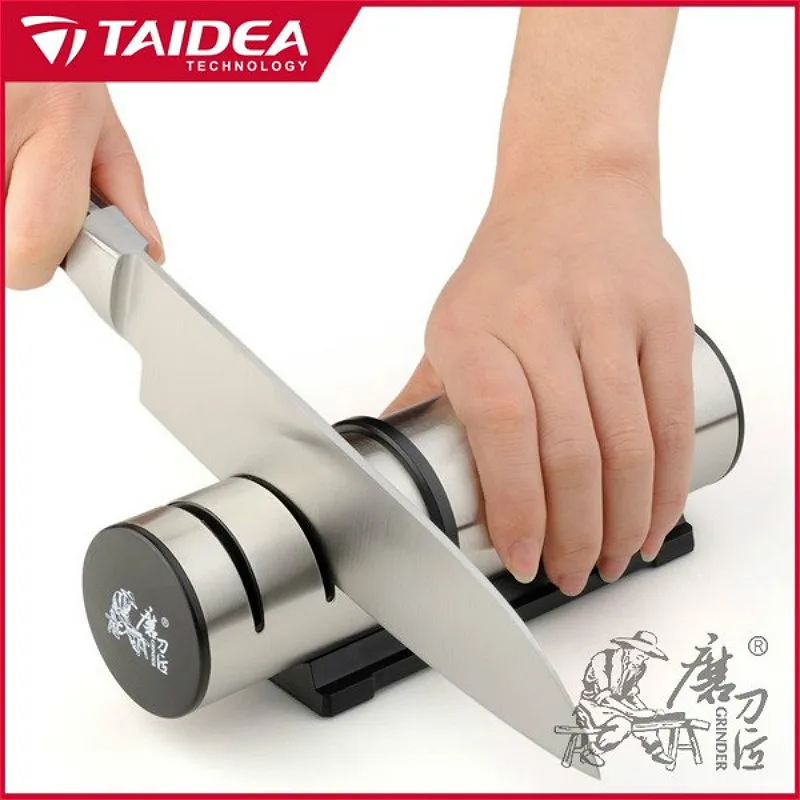 TAIDEA 3 Этап Круглый Нержавеющей Стали Кухонный Нож Точилка T1202DC h3|kitchen knife sharpener|knife