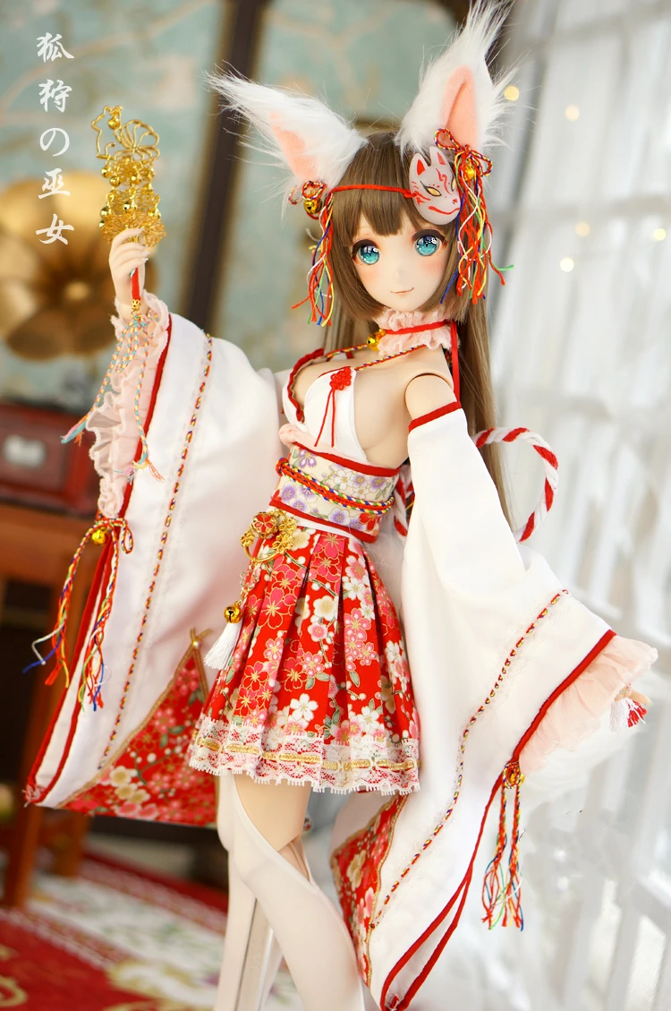 Аксессуары для куклы SD BJD Кимоно Одежда Костюм ведьмы DD bjd по индивидуальному
