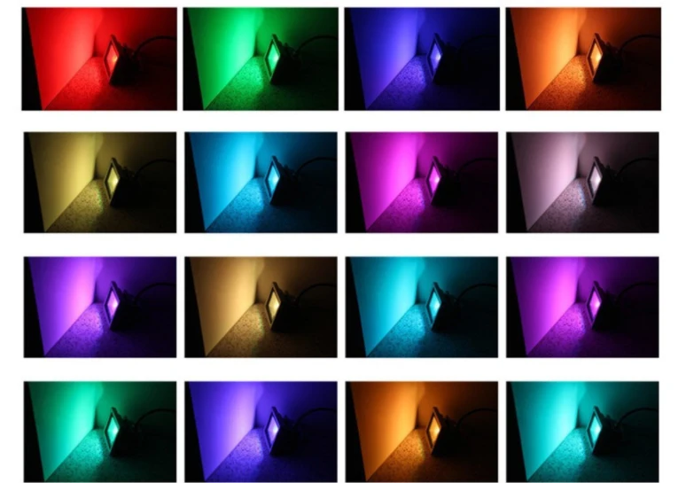 DC24V мощностью 10 Вт, 20 Вт, 30 Вт, 50 Вт RGB контройлер с управлением DMX Светодиодный прожектор светильник уличный светодиодный прожектор светильник поддержка DMX512 управления DMX512 с низким напряжением для уличного фонаря