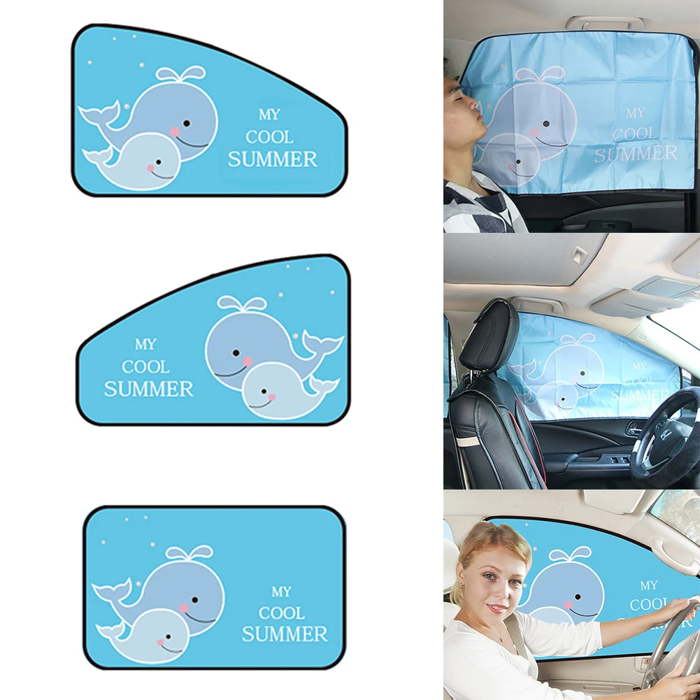 Автомобильный Магнитный Зонт солнцезащитный тепловой щит тенты автомобильный