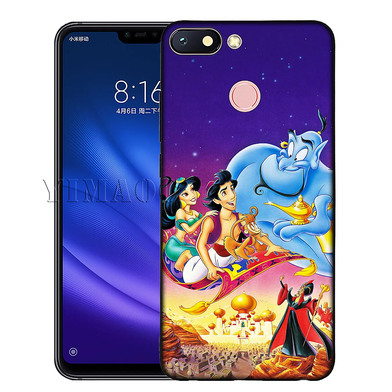 YIMAOC мультфильм Aladdin Мягкий силиконовый чехол для телефона Xiaomi Mi 10 9 9T CC9 CC9E 8 SE A3 Pro A1