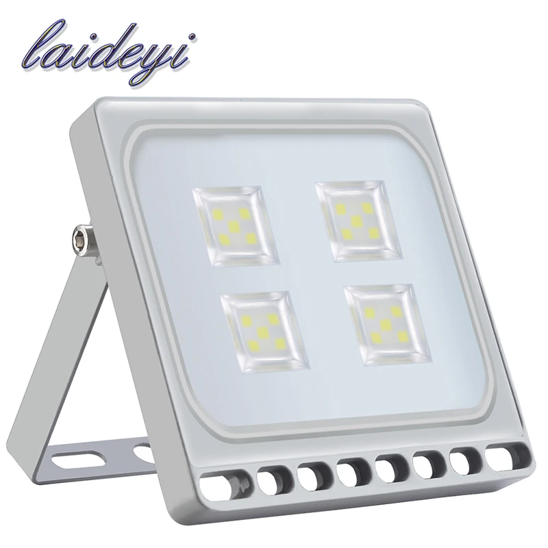 LAIDEYI Новый ультратонкий Светодиодный прожектор 20 Вт 220 в наружный светодиодный