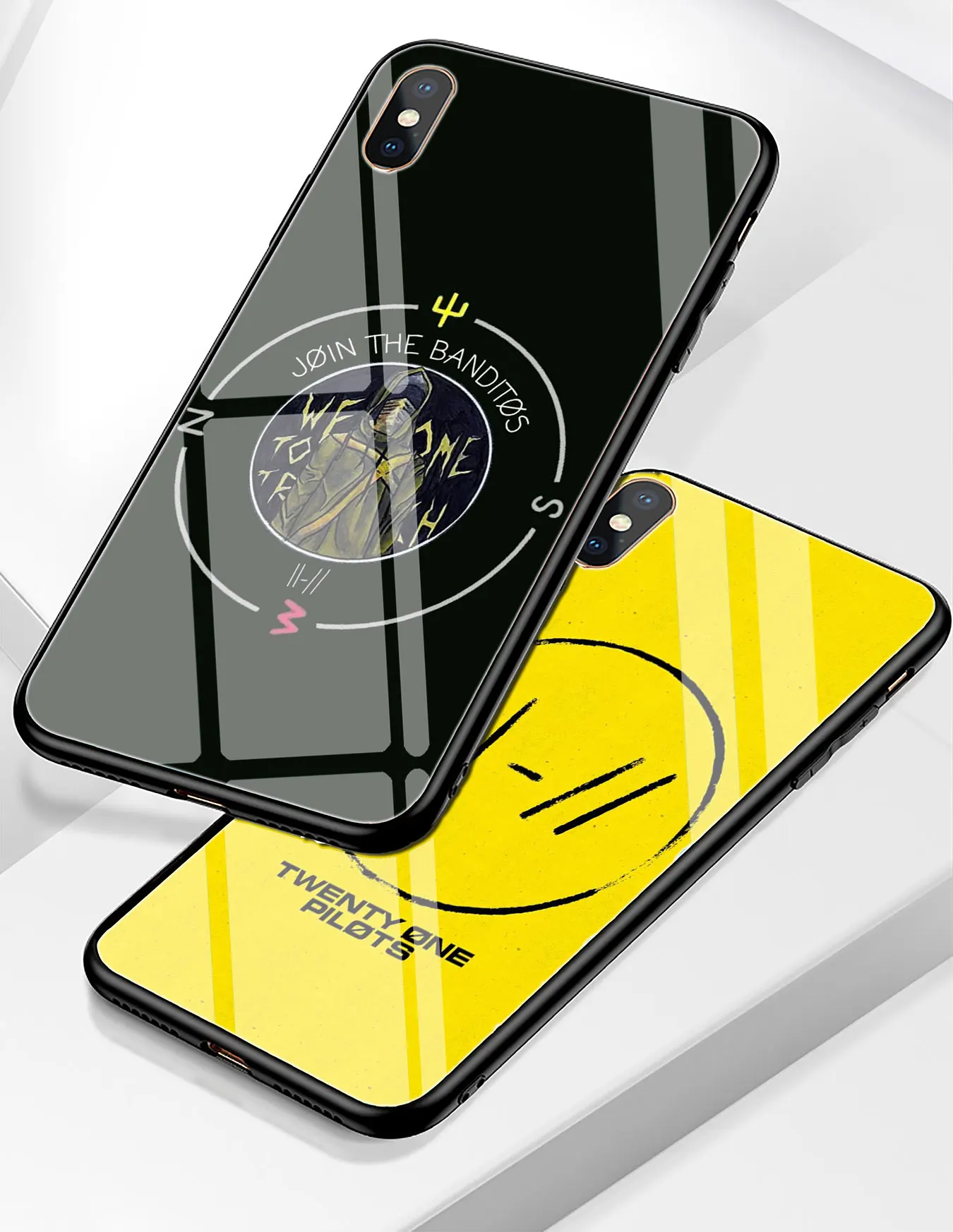 Чехол Lavaza twenty one pilots из закаленного стекла для Apple iPhone XR X XS Max 6 6S 7 8 Plus 5 5S SE 10 чехол s 8 Plus 7Plus