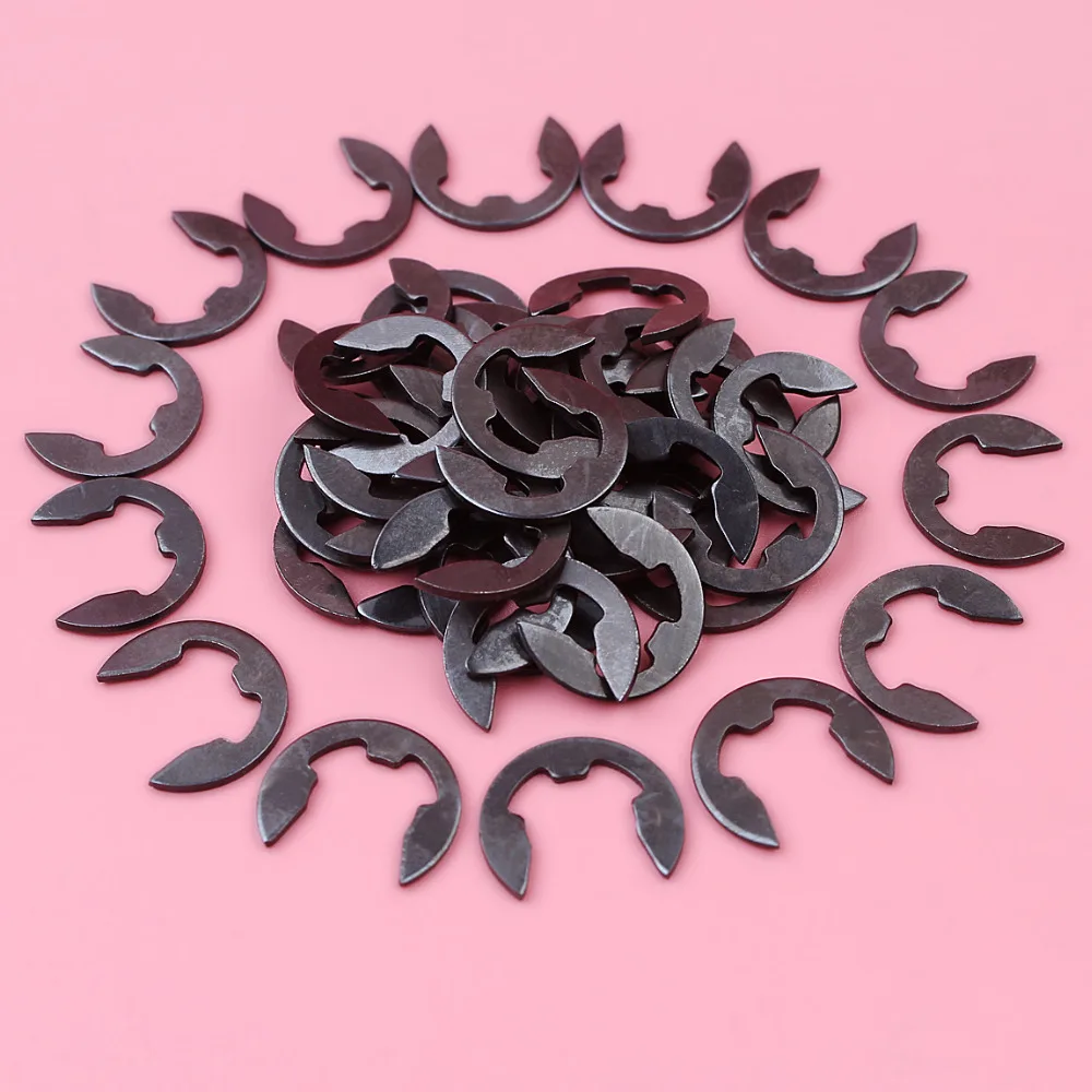 

50 шт., муфта цепной пилы, звездочка, E-clip для Stihl MS170 MS180 MS250 MS260 MS361 MS440 MS660 Part 9460 624 0801