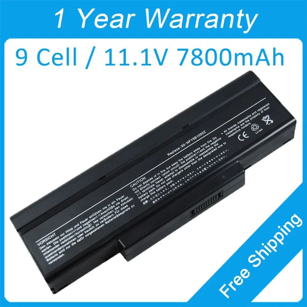 Новый 9 ячеек 7800 мАч аккумулятор для ноутбука ASUS A95 A9 F3S M51Ta F3T S96JS F3U F2F A32-Z84 A32-Z94 A32-Z96