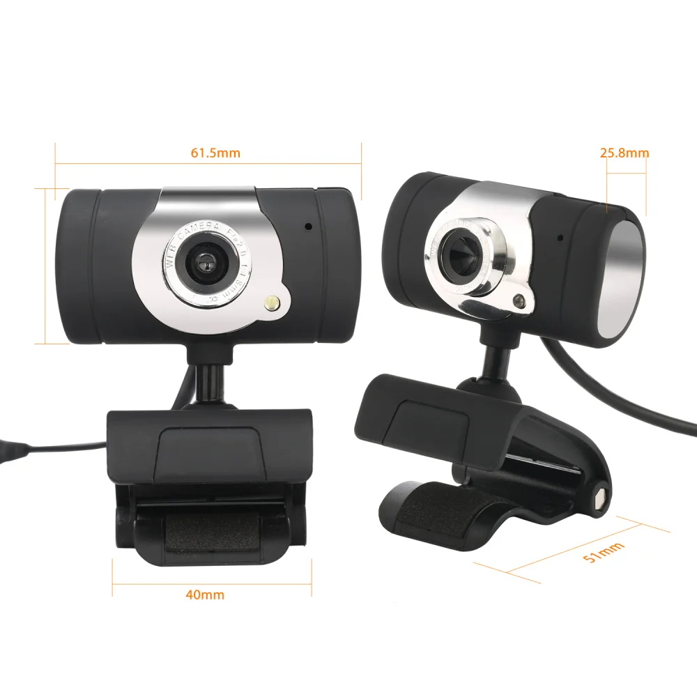 HXSJ 480P камера 1 светодиодный ПК Камера с поглощения микрофон Микрофон для Skype Android