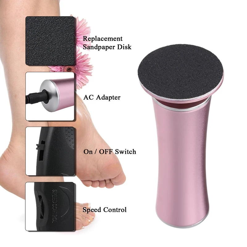 

Hot sale Electric Foot Care For Pedicure Electric Grinding Foot File Pedicure Dead Skin Heel-File Callus Remover Shaver Tools