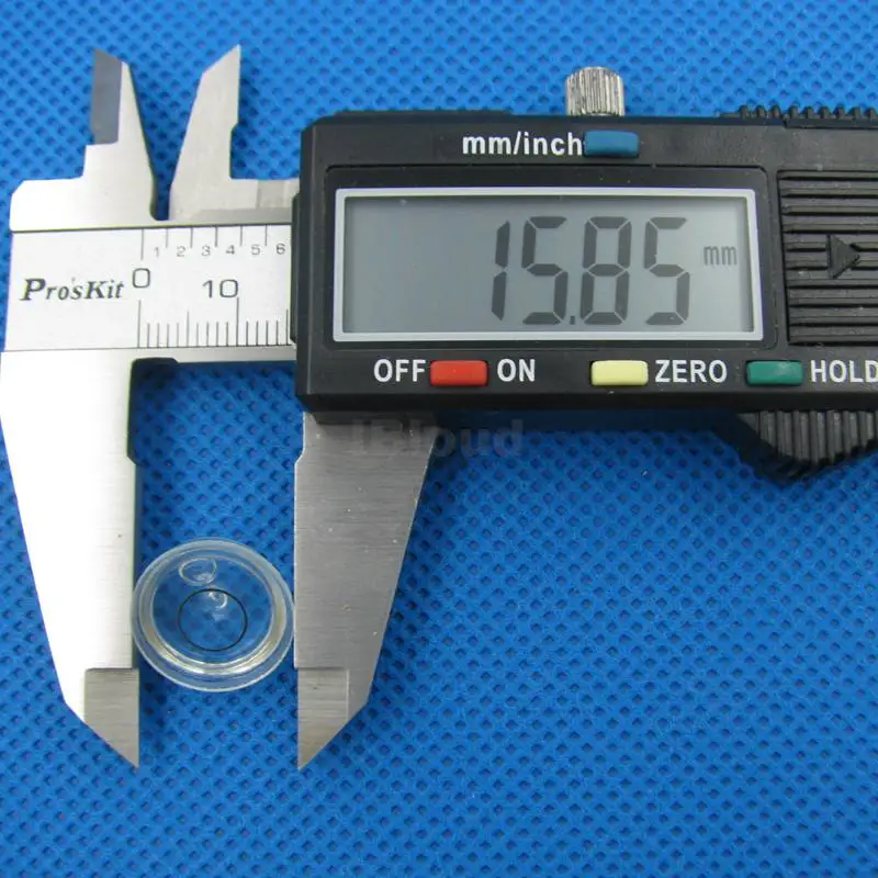 Стеклянный спиртовой уровень QASE 16*9 мм специальная стеклянная флакон коричневый