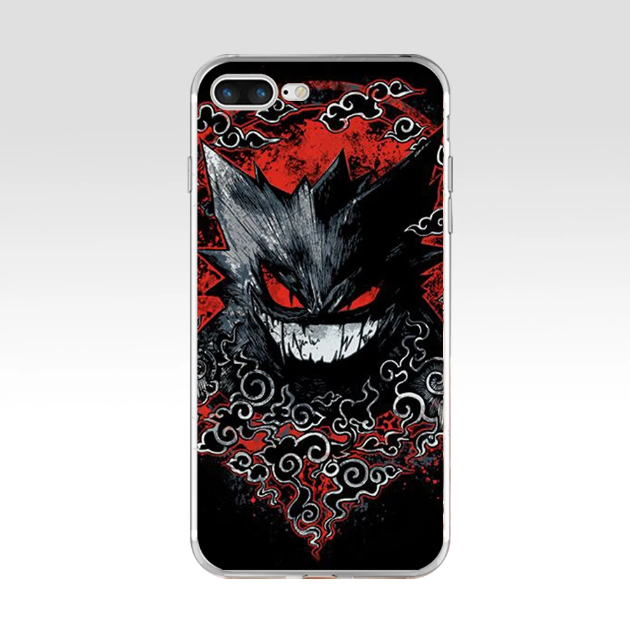 12 Мягкий силиконовый чехол Pokemons Go Gengar Sinister из ТПУ для Apple iPhone5 5S se 6 6s 7 8 plus x xr xs max coque - Цвет: 12