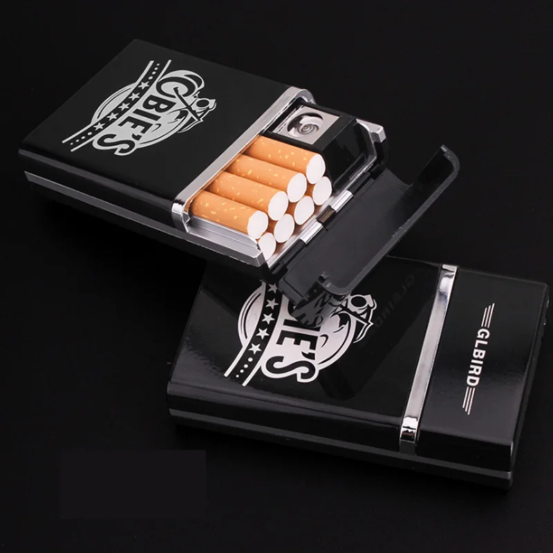 (8 сигарет) новинка электронная USB-сигарета чехол зажигалки Зарядка Электрический