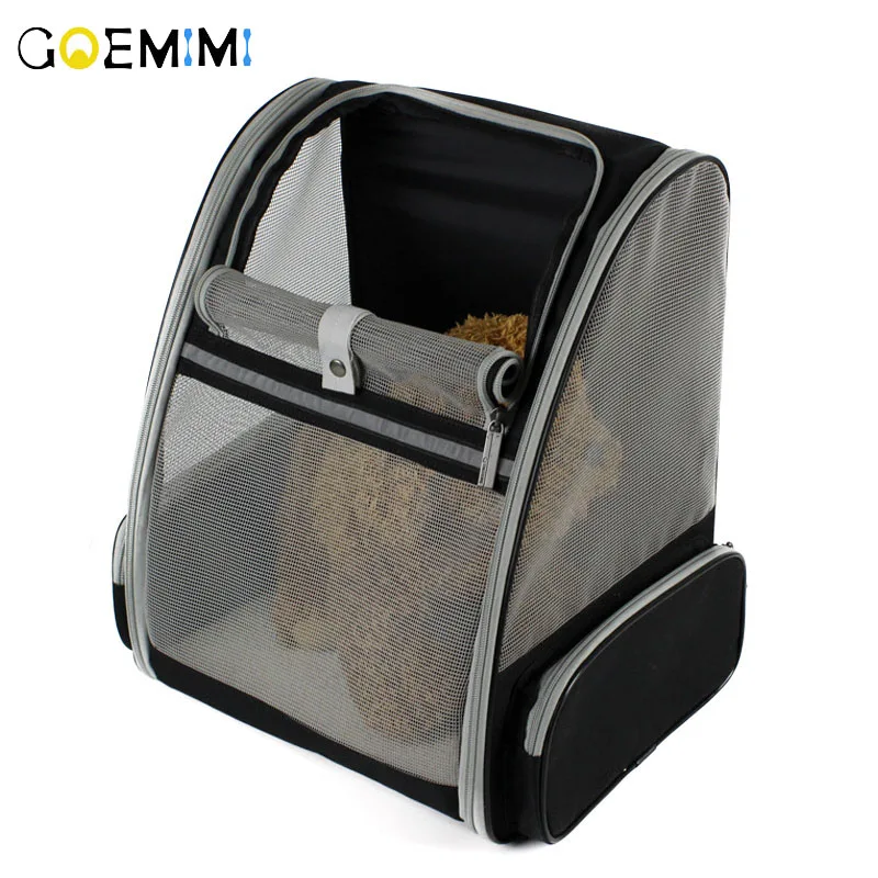 Переноска для домашних животных дышащий сетчатый рюкзак из ткани Оксфорд