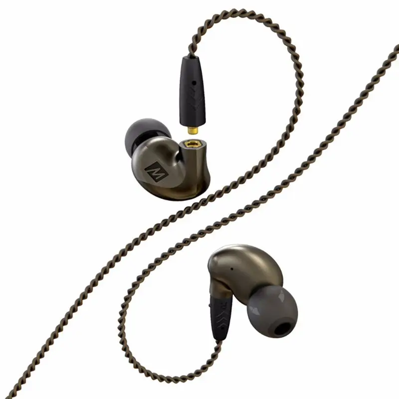 Оригинальные стереонаушники MEE Audio Pinnacle P1 Аудиофильные Hi Fi наушники вкладыши со
