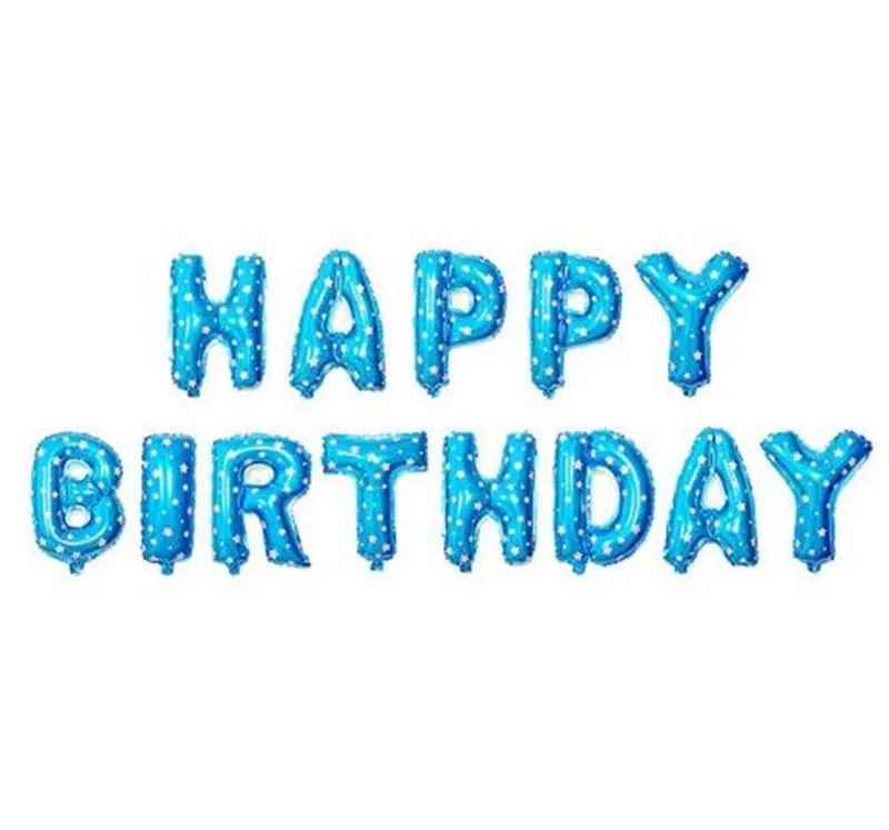 

Happy Birthday Balloon Air Letters Alphabe Rose Gold Foil Balloons Kids Toy Wedding Party Birthday Supplies Globos Party Baloon
