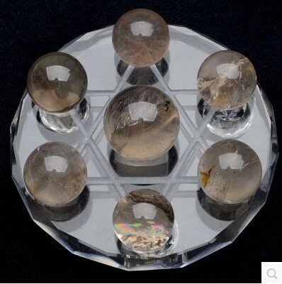 Чистый натуральный кристалл Супер Энергия переводная чайная цветная