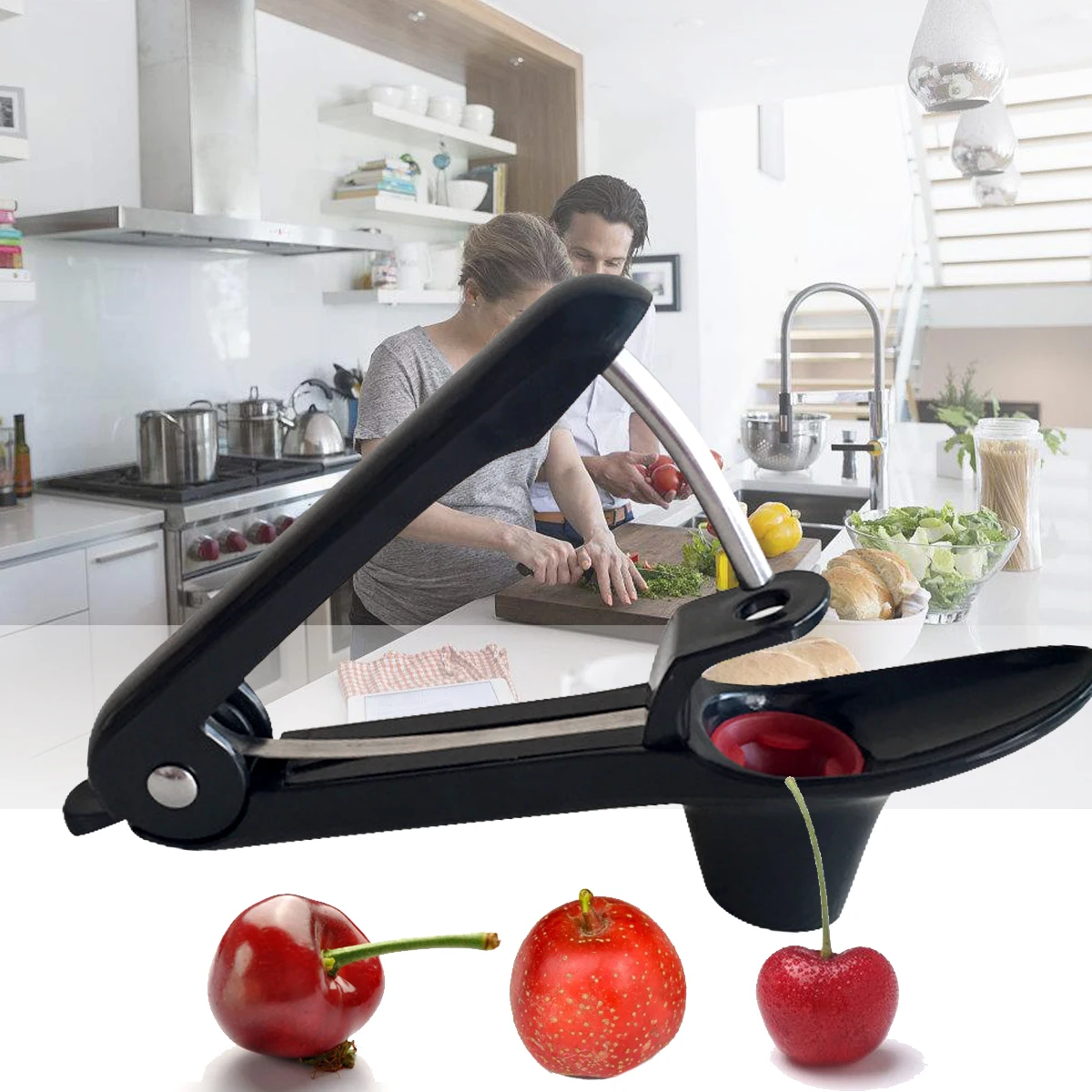 Руководство Фрукты Вишня кухня вишня пластиковое масло семян для удаления