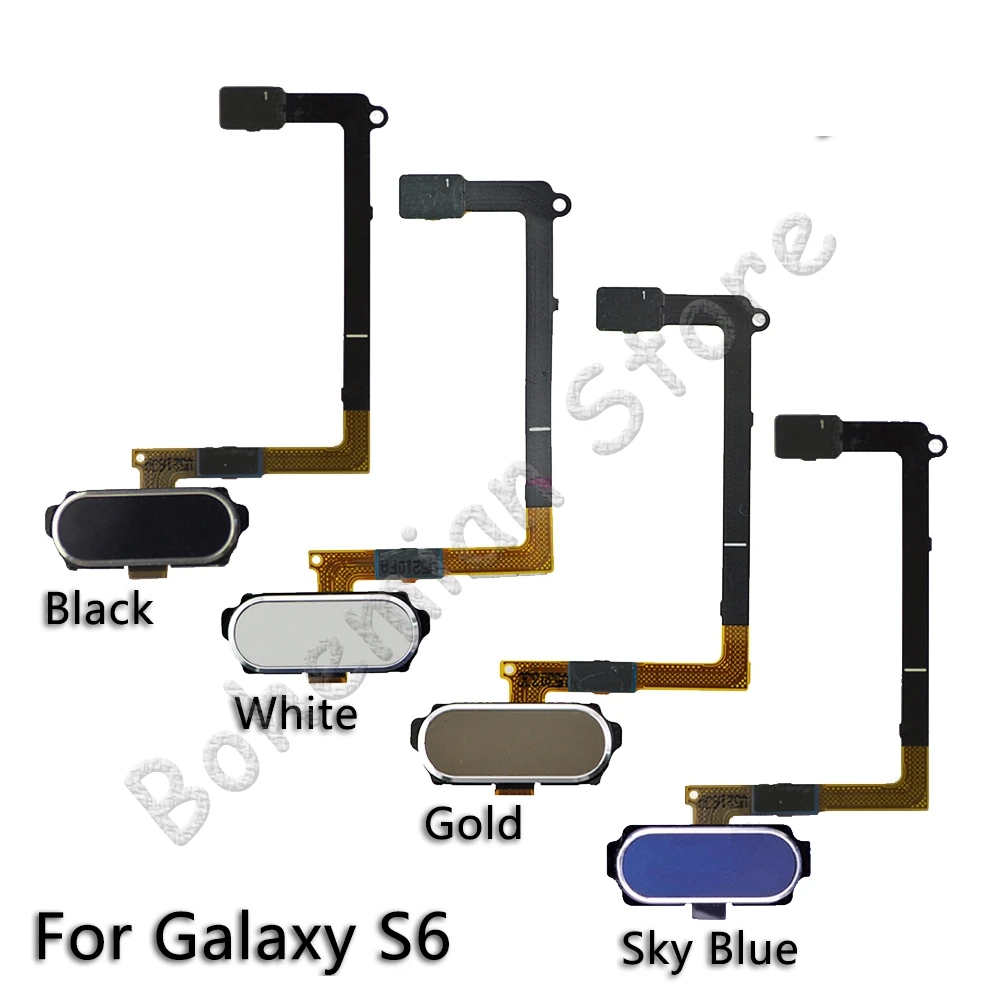Главная для samsung Galaxy S6 Edge Plus G920f G925h G928f G920v G920t G920s домашняя кнопка датчик отпечатков пальцев гибкий кабель