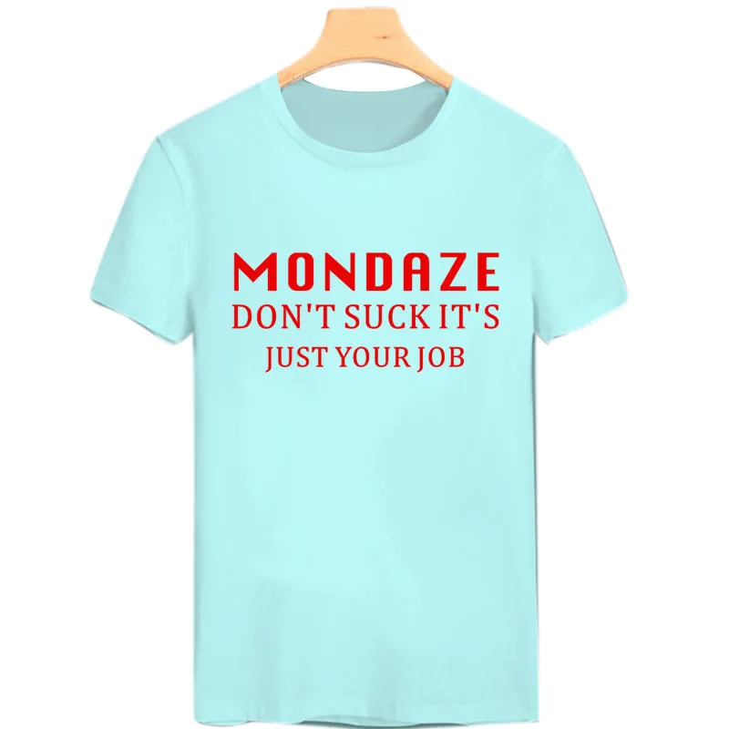 Рабочая футболка Офисная модная мужская и женская Повседневная рубашка из