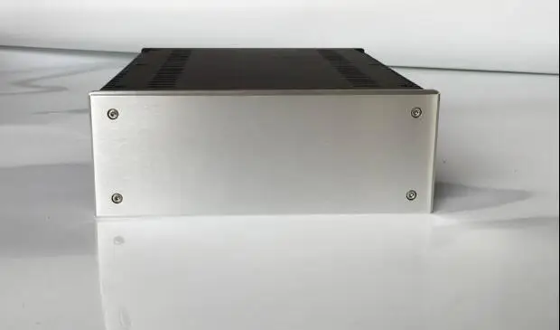 2409A алюминиевый корпус с ЧПУ 2 боковых радиочастотных Hi Fi аудио коробка Усилитель