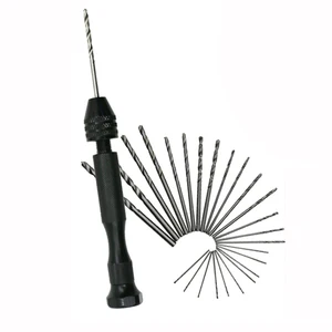 Сверлильный инструмент для деревообработки, ручное сверло из алюминиевого сплава с бесключевым патроном, 10 шт.