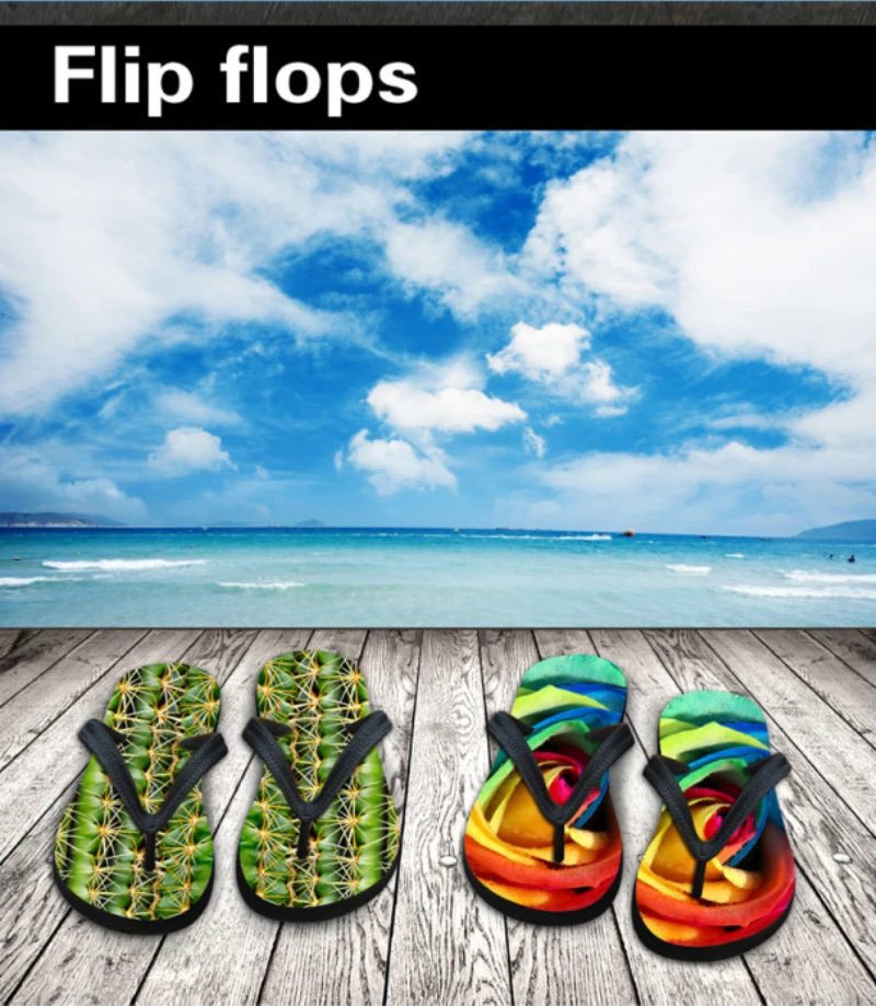 Дизайнерские мужские вьетнамки Новинка пляжные с леопардовым принтом летняя