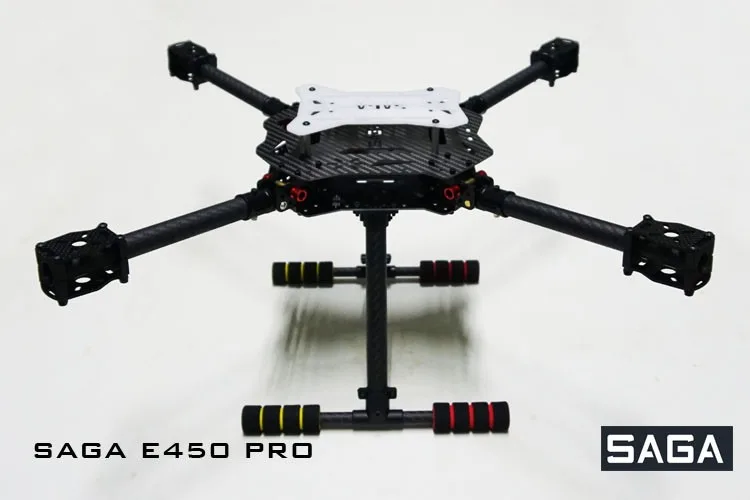 Сага E450 V2 зонт складной гексакоптер 3 K рама из чистого карбона с шасси для DIY Дроны