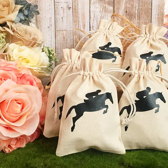 Индивидуальное название cowgirl Pony День рождения baby shower красивые сумочки для