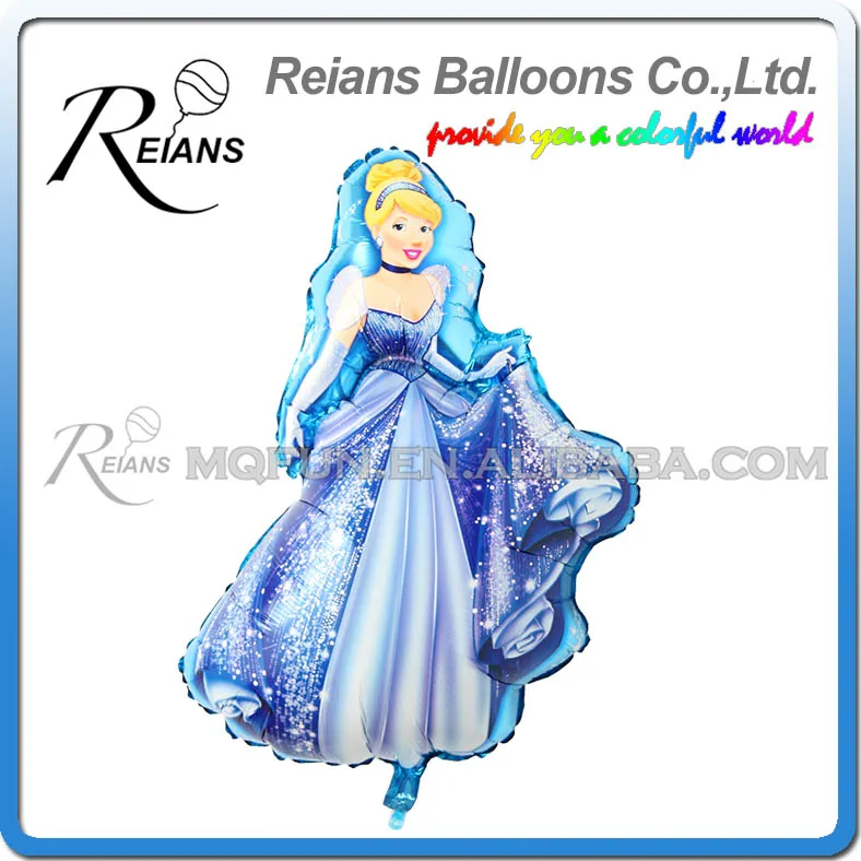 Оптовая продажа 100 шт./партия большие шары принцессы с героями мультфильмов Белль