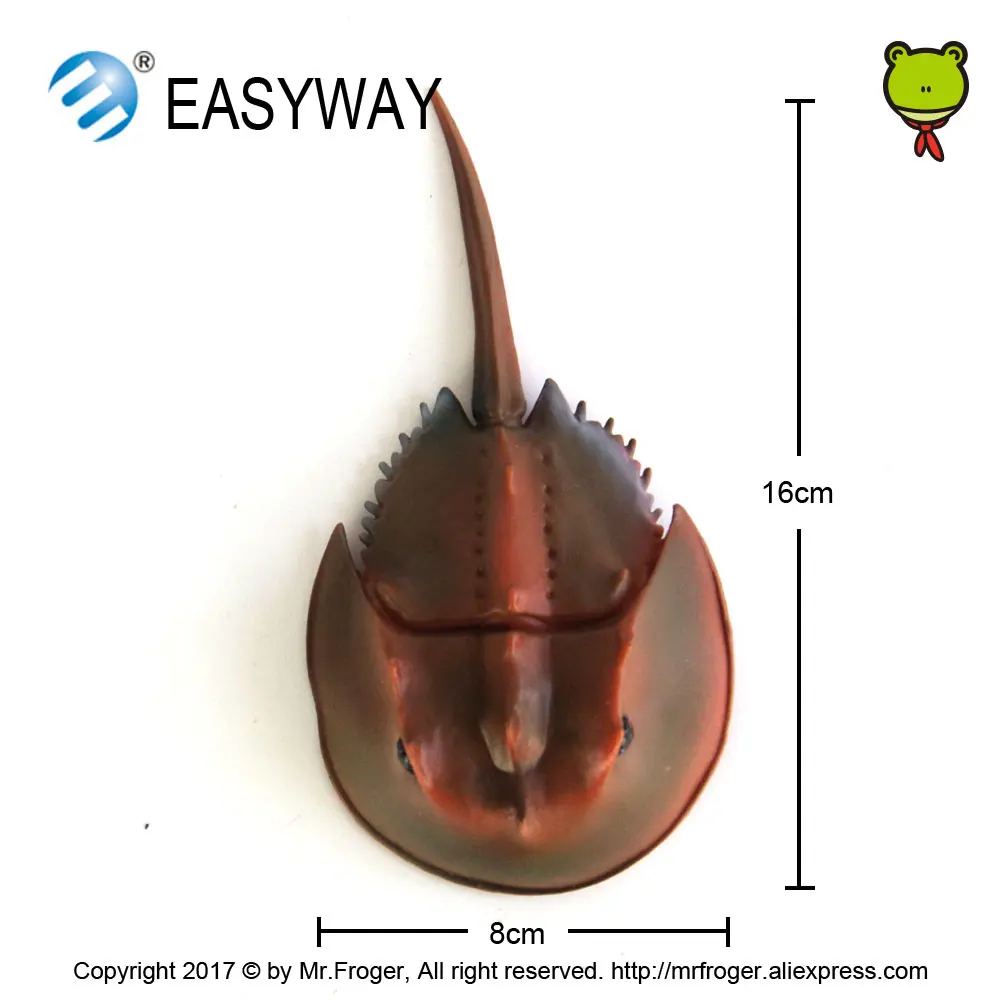 EASYWAY оригинальная Limulidae игрушки для морской жизни фигурка Limulus polyfemus модель водных