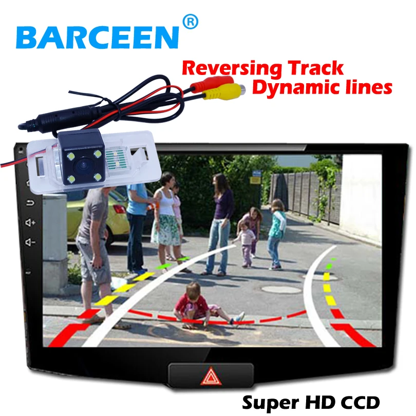 Объектив с CCD-изображением и динамической дорожкой автомобильная парковочная