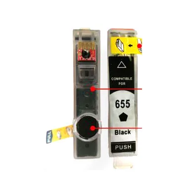 2 шт. картридж для hp655 655XL 655 Deskjet 3520 3525 4620 4625 4615 5525 6520 6525|cartridge brass|ink cartridges canon mx700cartridge
