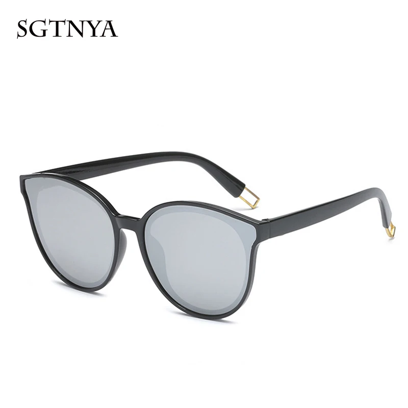 SGTNYA new cat eye sunglasses retro bright brand designer trend glasses UV400 | Аксессуары для одежды