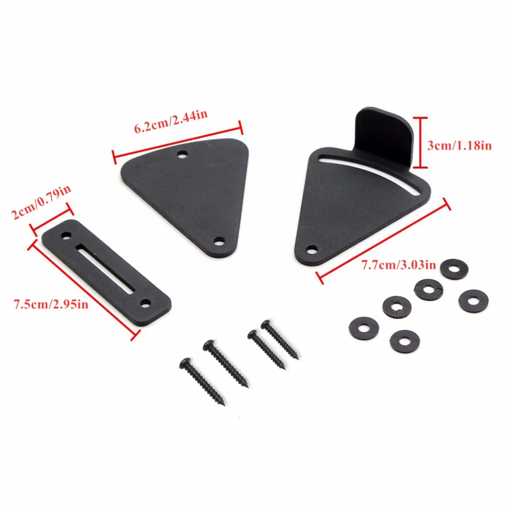 LWZH черная скользящая деревянная защелка из углеродистой стали замок