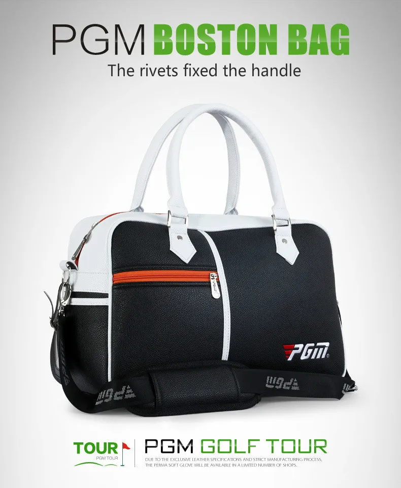 

2018 PGM Golf Clothes bag golf bag litchi PU package Outdoor Golf Multi-function Super Capacity Waterproof sport bag Unisex