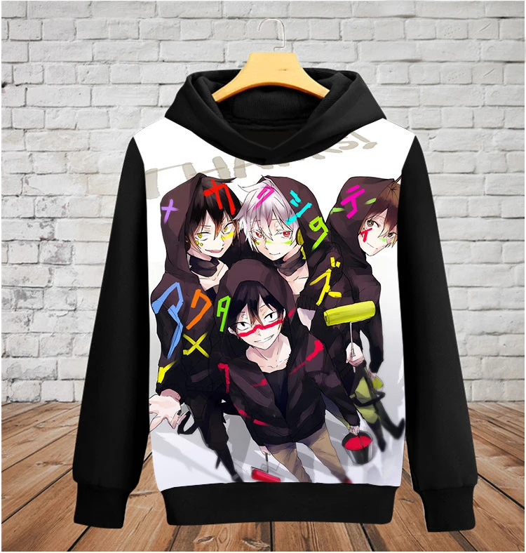 Худи Kagerou Project тепловой дымки аниме Kisaragi Shintaro косплей мультяшный пуловер милые