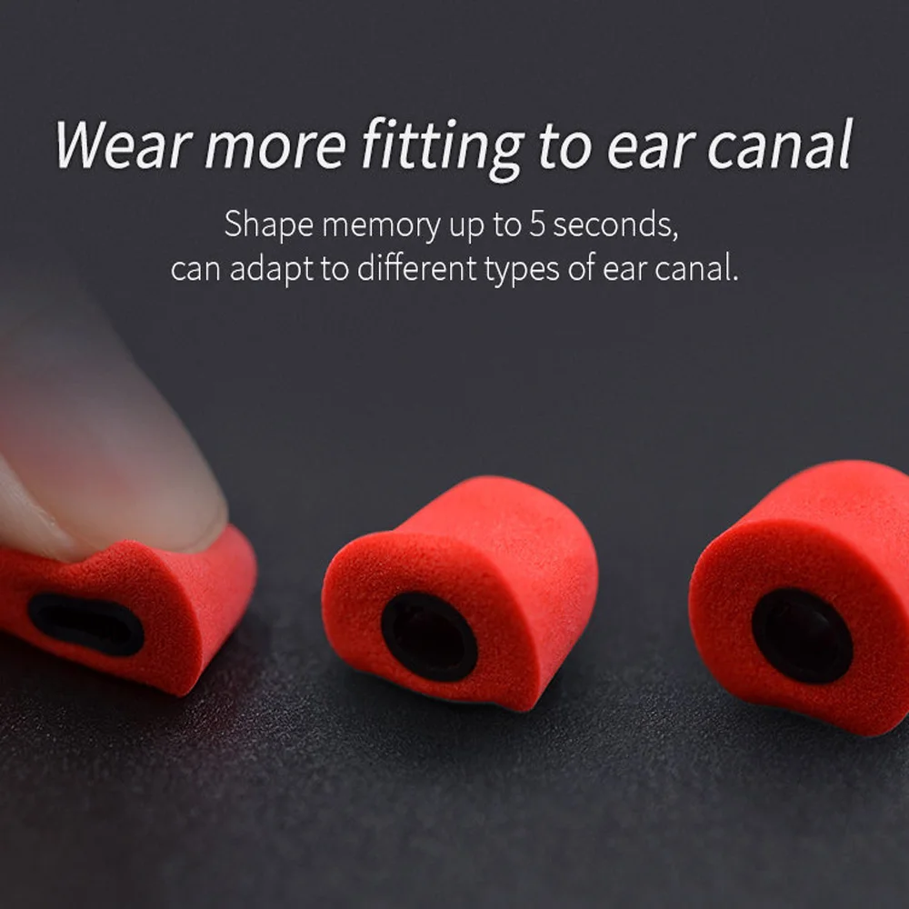 Новинка 3 пары насадок для ушей из пены наушники-вкладыши с шумоизоляцией