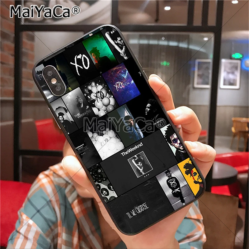5 Защитный чехол для телефона MaiYaCa Weeknd Singer с принтом для iphone 11 Pro X 6 6s 7 7plus 8 8Plus 5 5S чехол - Цвет: 5