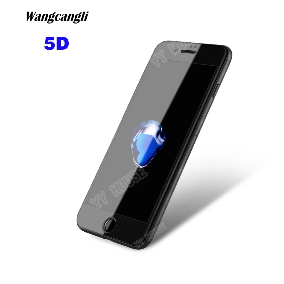 Закаленное стекло 5D для iPhone6 7 8 6 s защитная пленка экрана полное покрытие iPhone 6S Plus