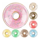 Стеклянные пончики ручной работы, 6 размеров, камуфляжный кабошон, куполообразные ювелирные изделия DIY, Очаровательная подвеска для фото