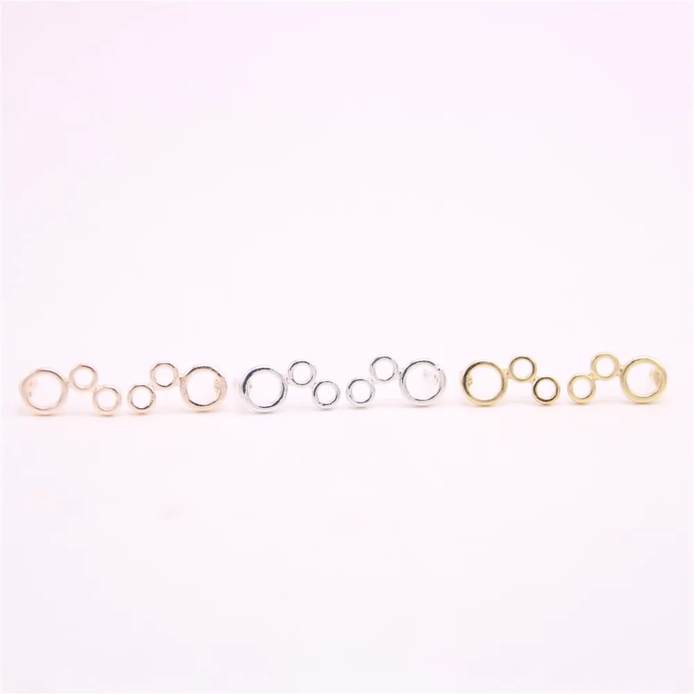 Женские модные серьги с тремя кольцами|earings fashion jewelry|earrings jewelryearrings |