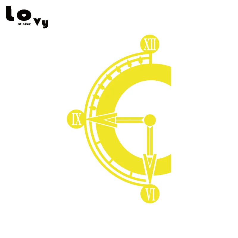Chrono триггер C винил автомобиля стикеры мультфильм Графический Веселая наклейка
