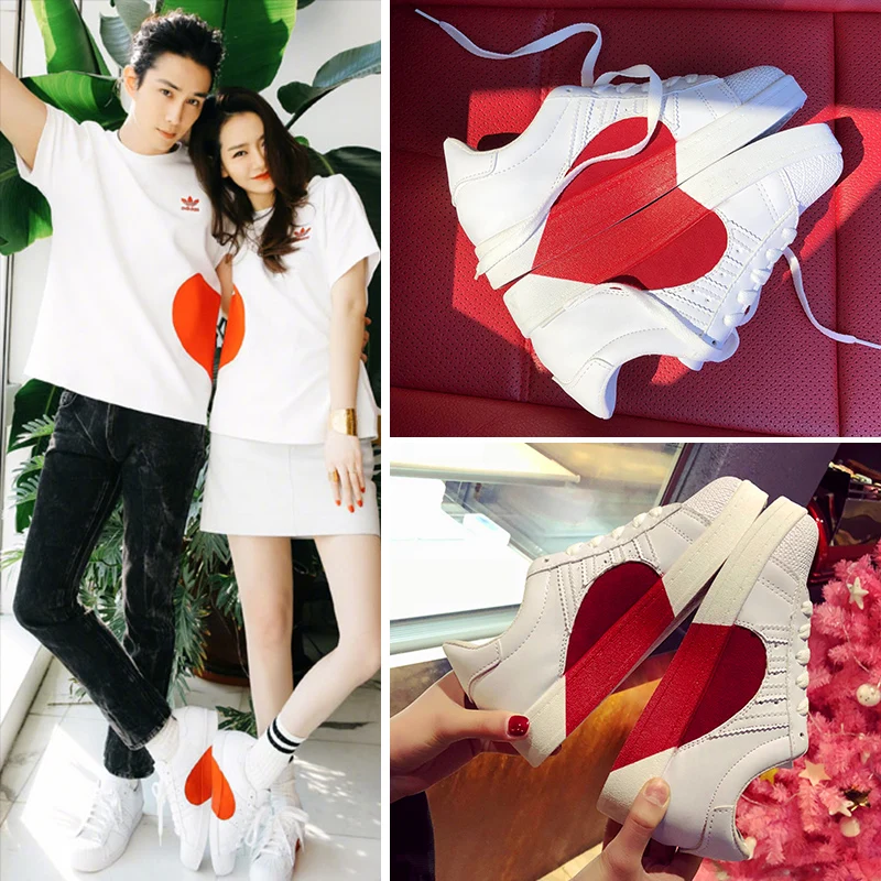Zenvbnv 2018 Unisex Walking Shoes Breathable Pu Skateboarding Lover's Sneakers White Trainers Sport Size 36-44 | Спорт и