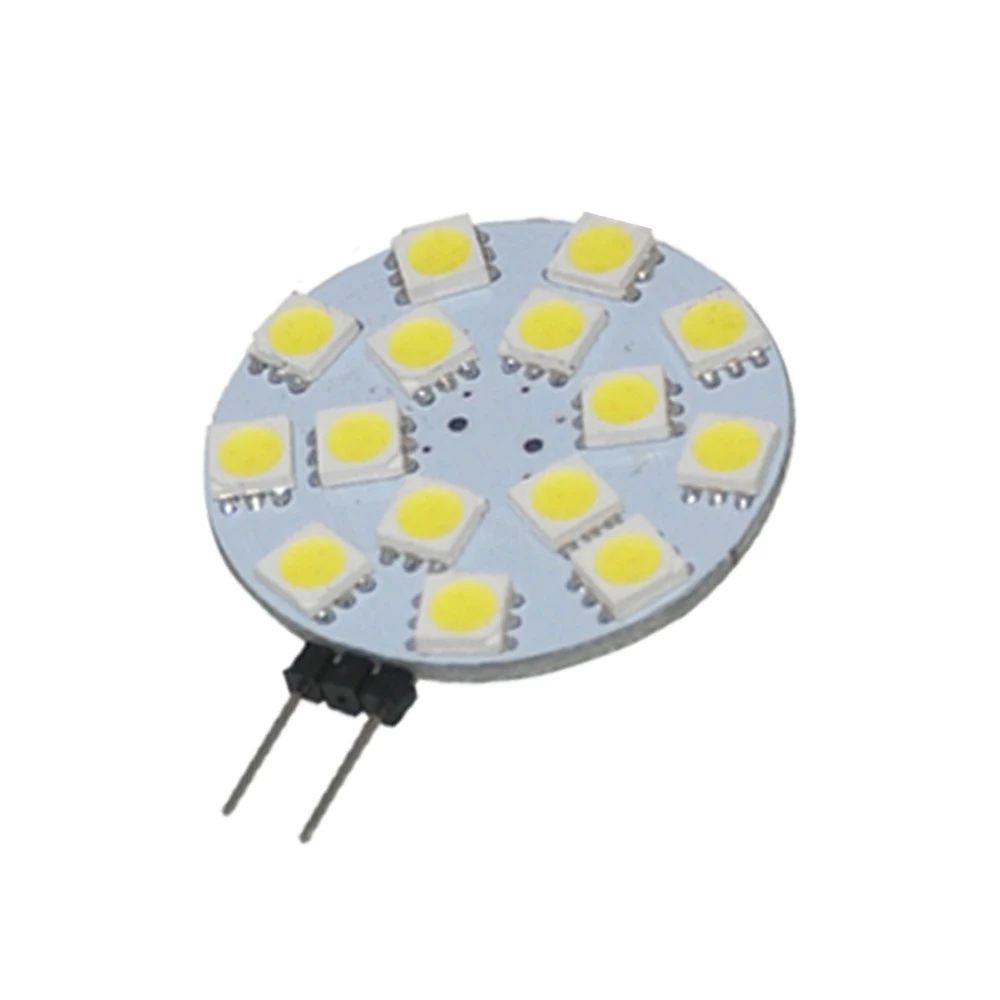 JYL 2 шт. яркий теплый белый 1 Вт G4 15 5050 SMD LED морской RV Шкаф для яхты Camper свет