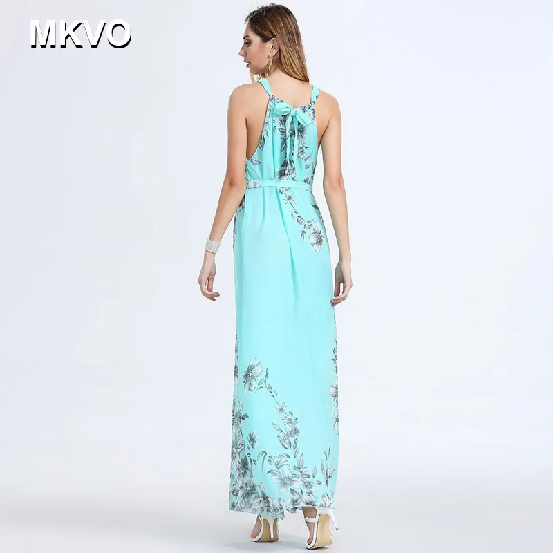 Летнее женское платье 2018 винтажное сексуальное богемное Цветочная Туника