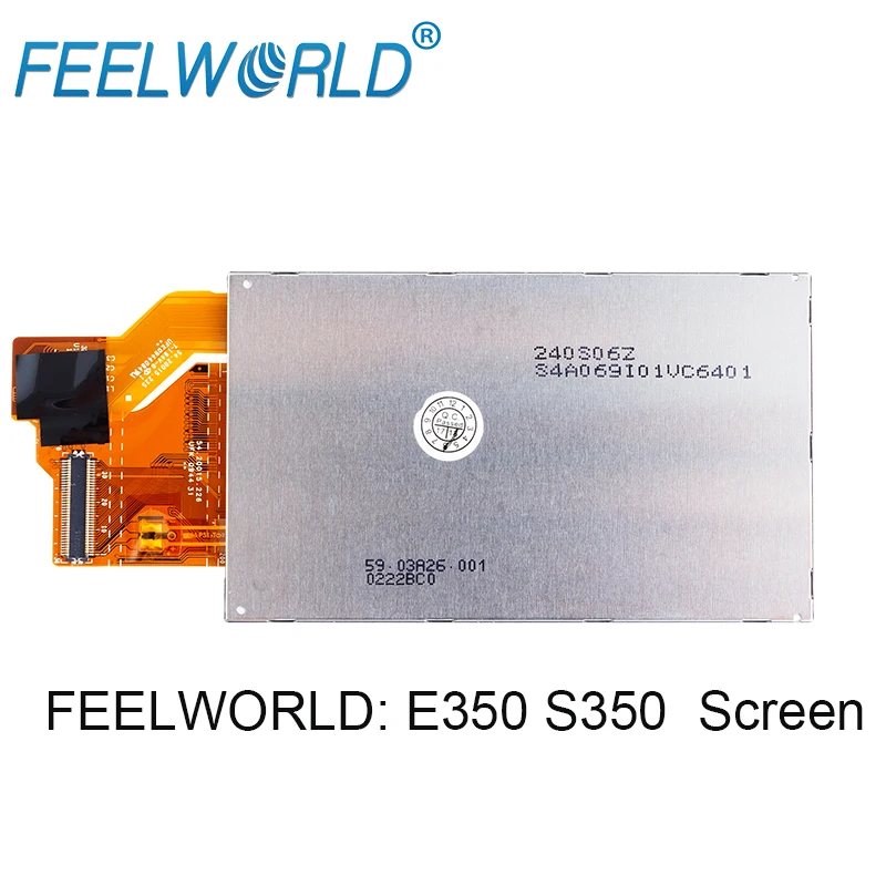 

Feelworld 3.5" Screen for HDMI On-Camera Field Monitor E-350 S-350