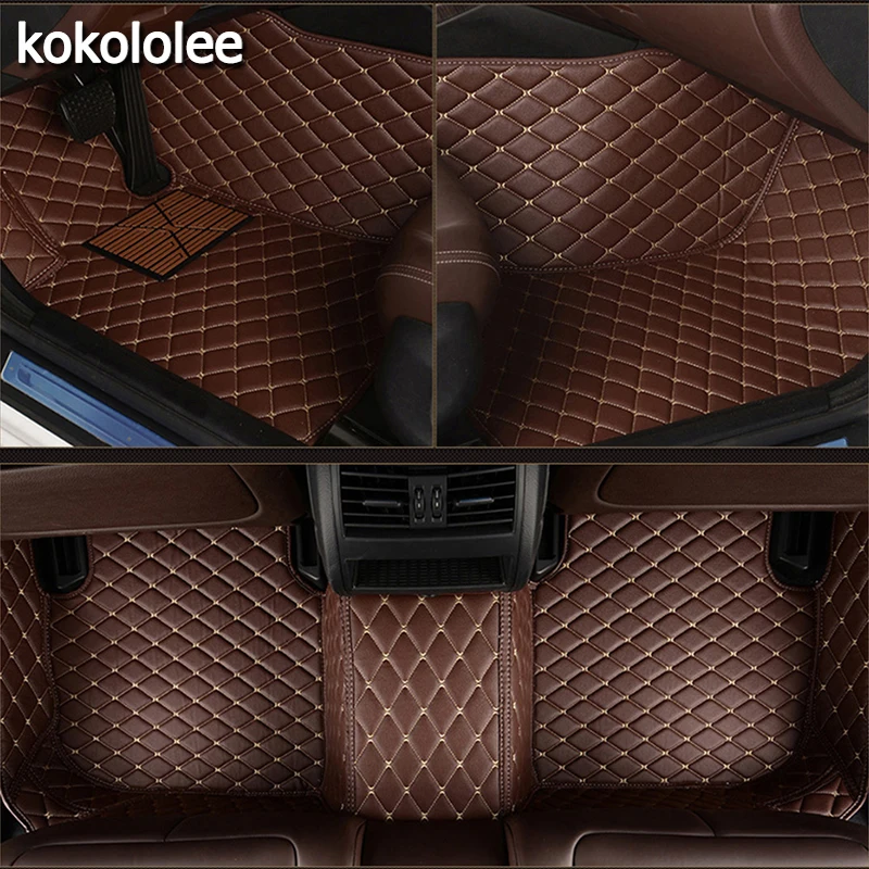 Kokolelee пользовательские автомобильные коврики для Alfa Romeo Stelvio Giulia 2017 аксессуары